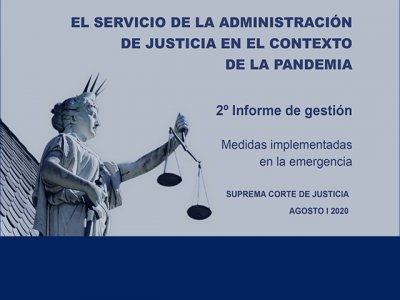 SCBA, 2° informe: El servicio de la administración de justicia en el contexto de la pandemia
