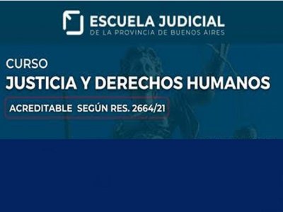 Inscripción: nuevo curso extracurricular. Justicia y derechos humanos