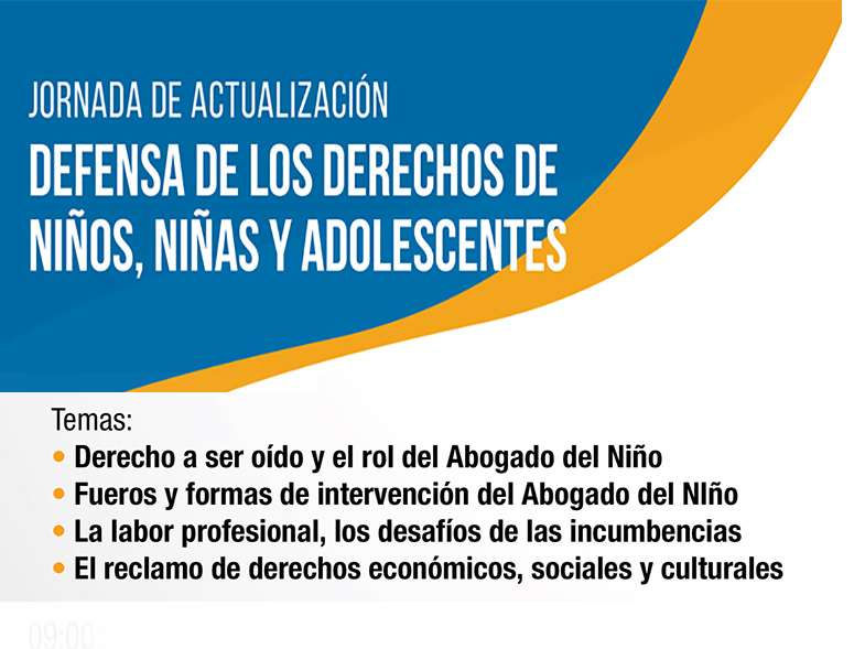 Actualización en la Defensa de los Derechos de Niños, Niñas y Adolescentes