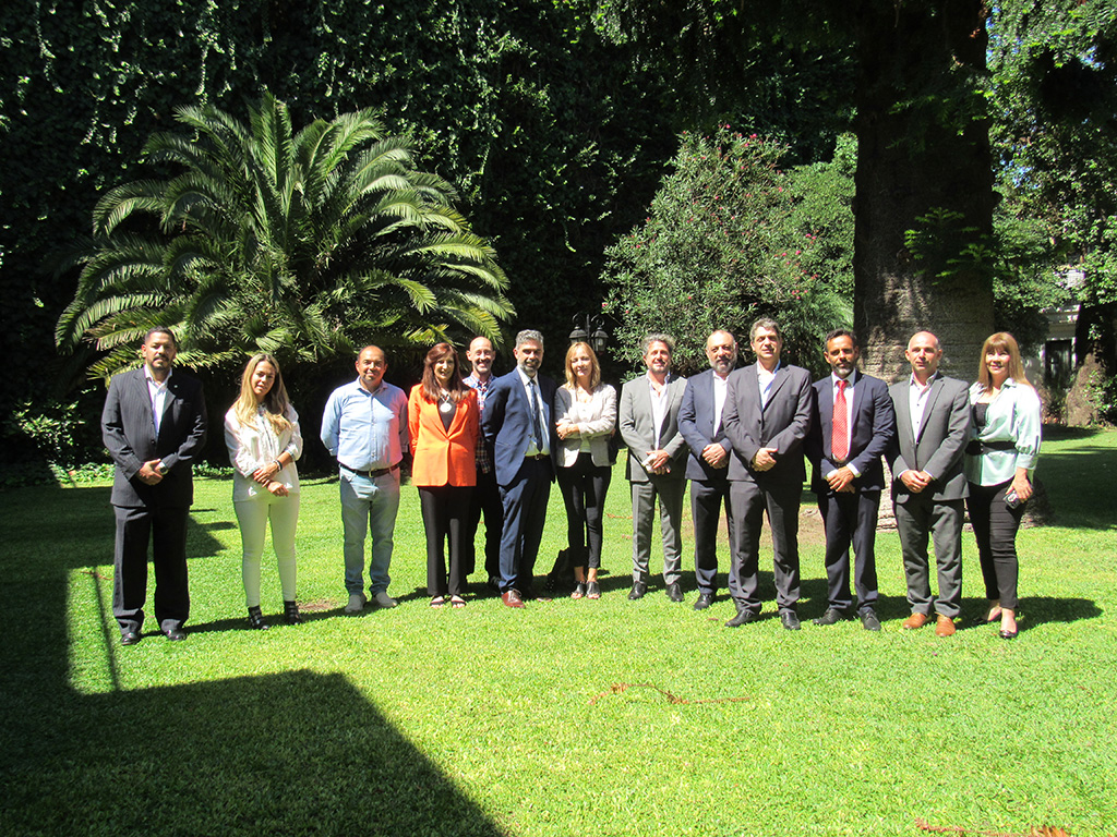 El Presidente del Colegio de Abogados de San Isidro junto a autoridades del Min.de Ag. Gan.y Pesca de la Nación e integrantes Com.D.Ambiental FACA