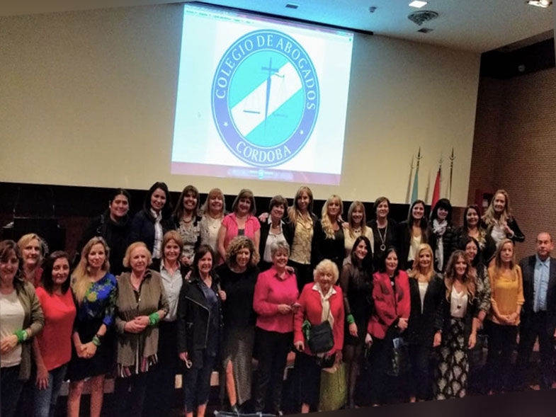 Colegas de todo el país en la IX Conf. Nac. de Abogadas