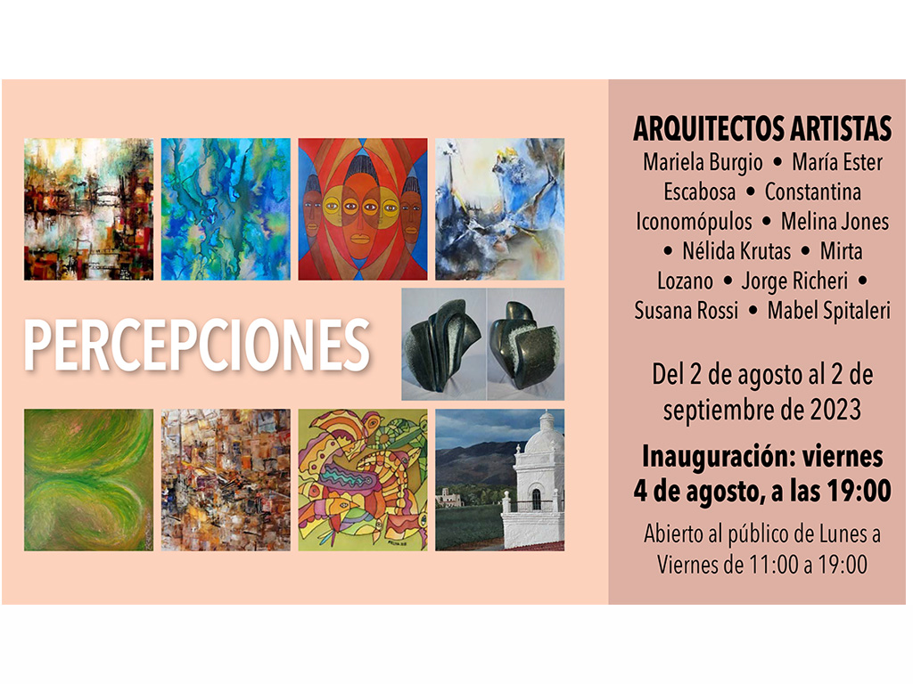 Muestra colectiva de Arquitectos Artistas