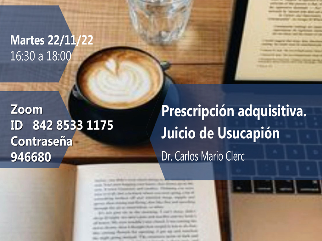 Café de las Preguntas CCX: martes 22/11, 16:30  -virtual -