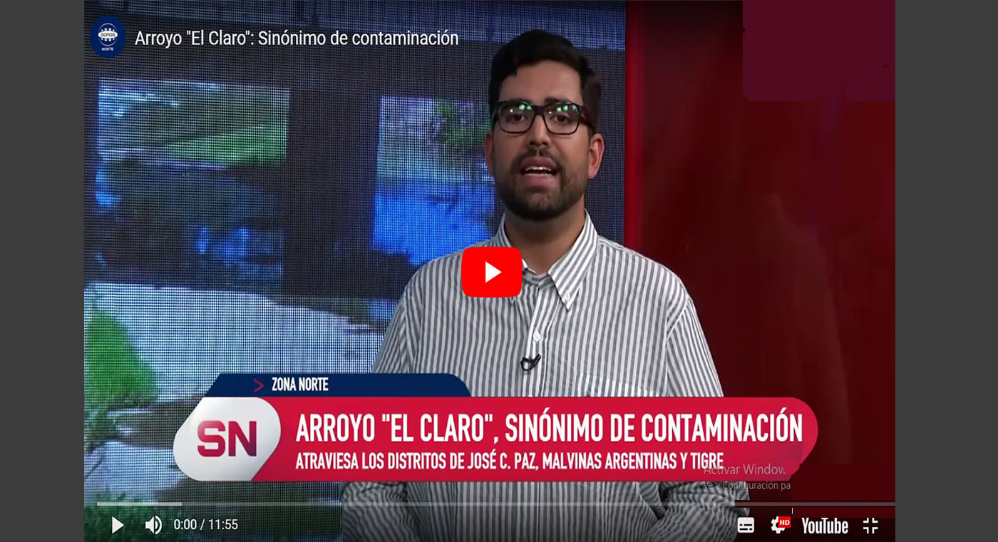 Arroyo "El claro". Denuncia penal por contaminación 1