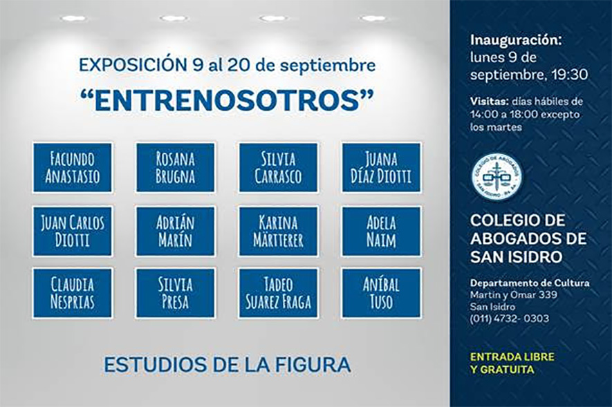 Muestra colectiva del 9 al 20/09 