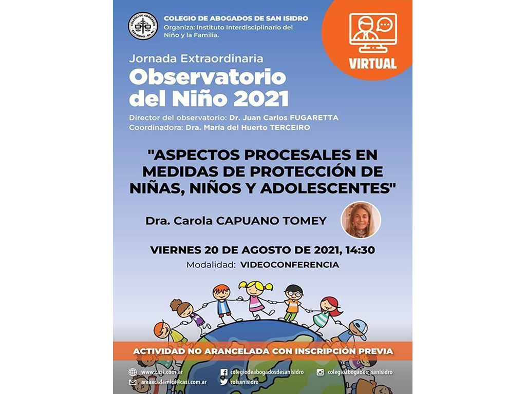 Compilación del Observatorio de Niñez y Juventud 2021