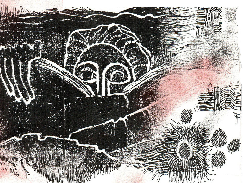 Pags.8y 9 - Miedro grande- Libro de artista- M. A. Dobalo