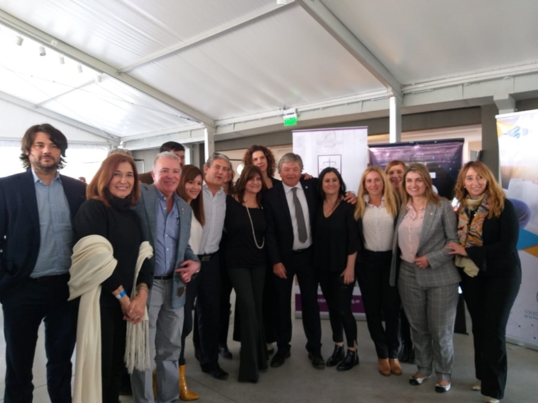 Parte de la Delegación del CASI en el encuentro de los Órganos de la Colegiación, 23/8/2019