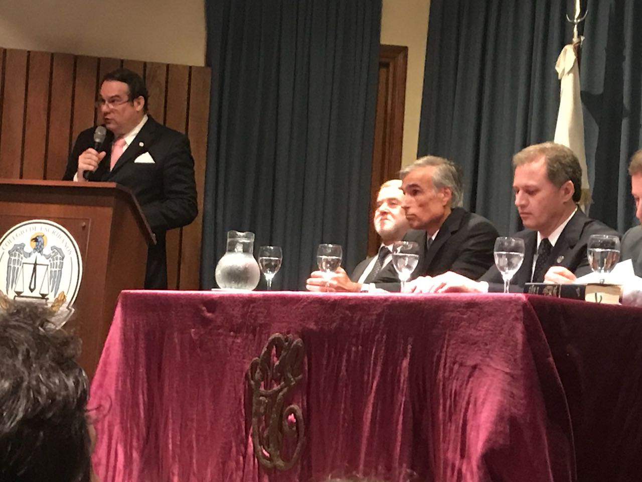 Asumieron nuevas autoridades en la Delegac. San Isidro del Colegio de Escribanos