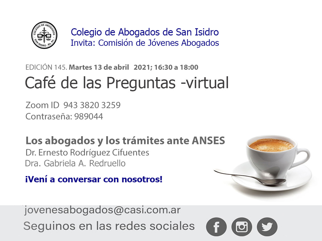 Café de las preguntas n° 145