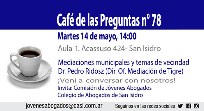 café de las preguntas n° 78