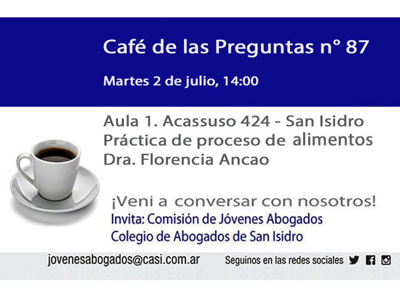 café de las preguntas nro. 87