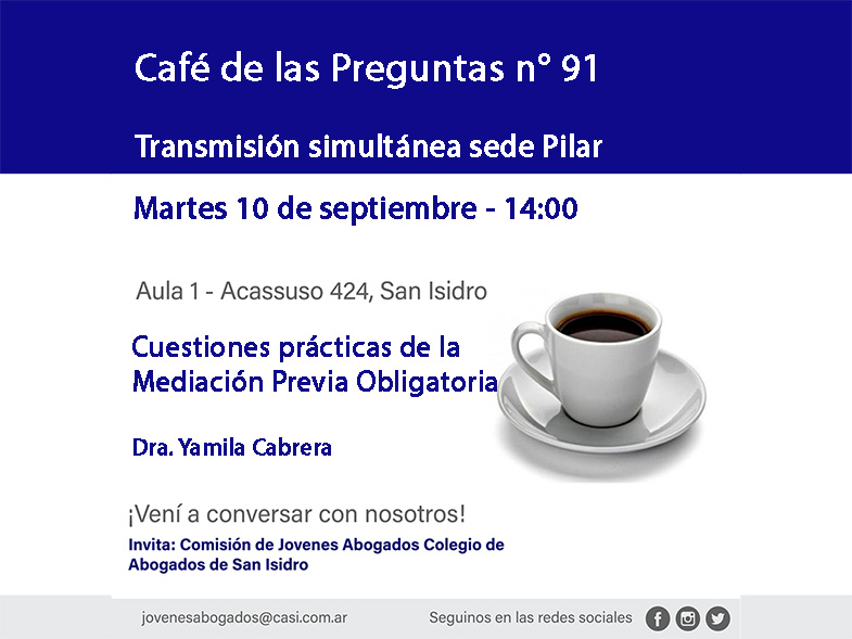 Café de las preguntas n° 91