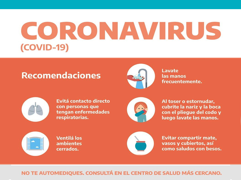 Coronavirus. Prevención. Consultas