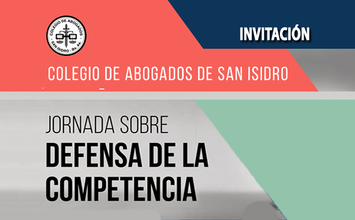 Invitación. Jornada sobre Defensa de la Competencia, 25 de abril, 19:00