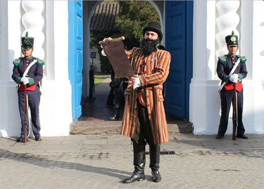 Recreación de actos académicos. Museo Casa Histórica de la Independencia