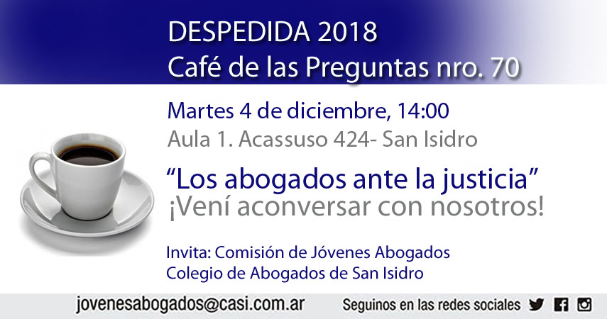 Café de las Preguntas n°70