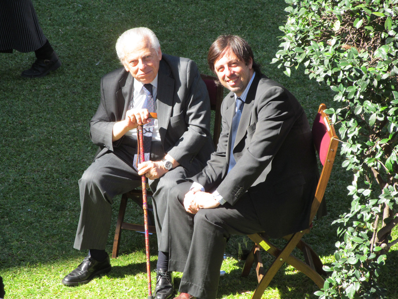 Dr. Aníbal N.Piaggio e hijo. Día del Abogado 30 08 2013
