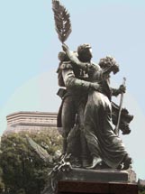 Detalle.Monumento al Gral.San Martín en Retiro