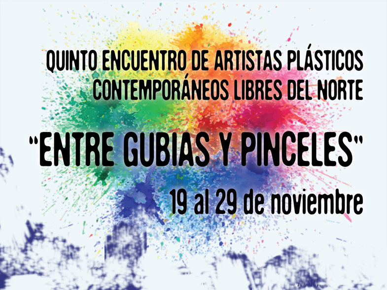 Entre gubias y pinceles. Encuentro de artistas plásticos