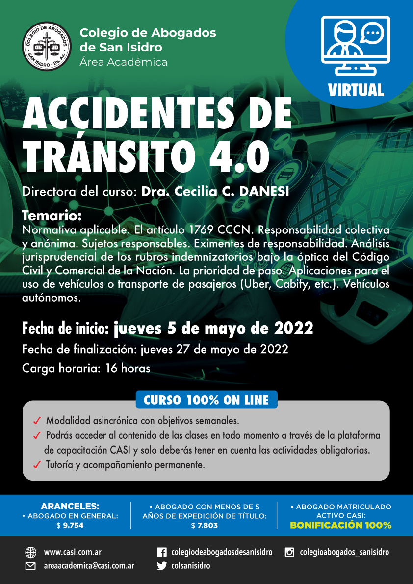 Accidentes de transito 4.0