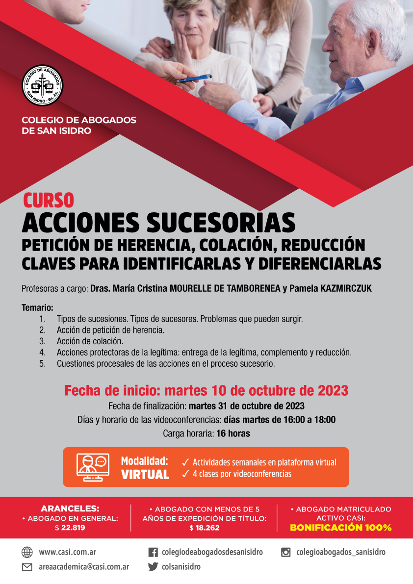 acciones sucesorias