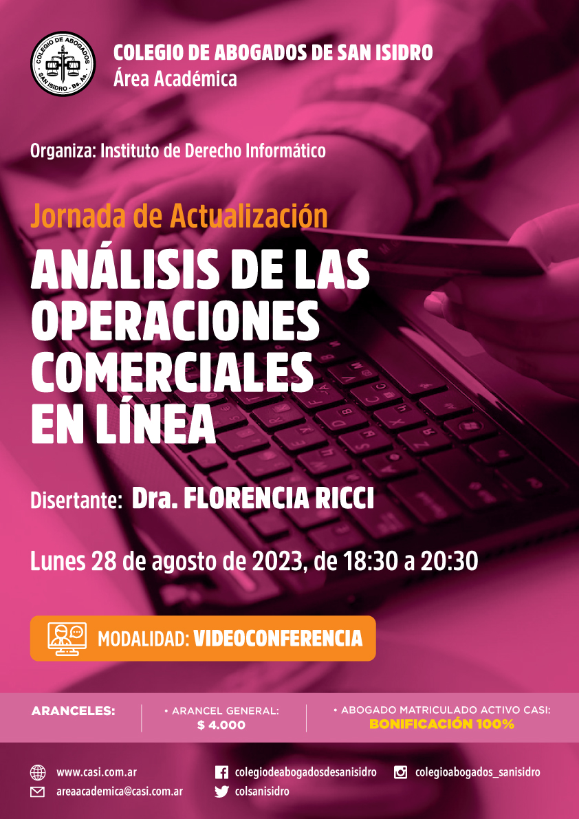 analisis de las operaciones comerciales en linea