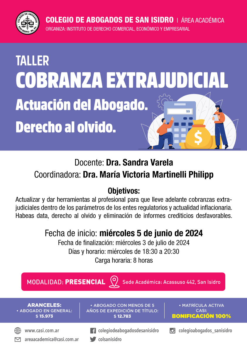 Taller de cobranza extrajudicial