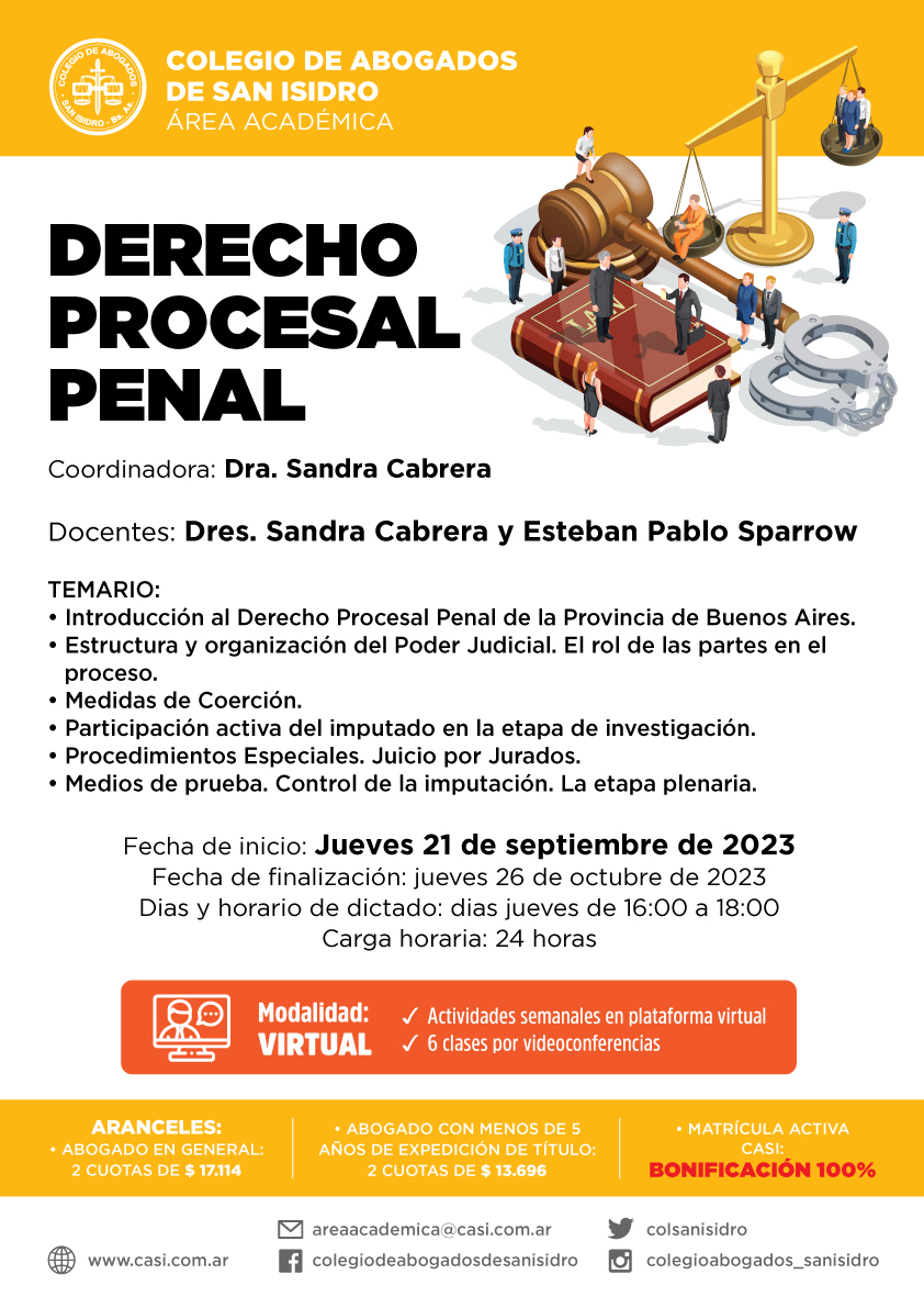 derecho procesal penal