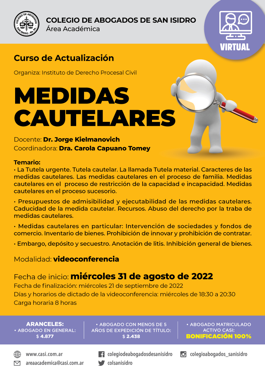 Medidas cautelares