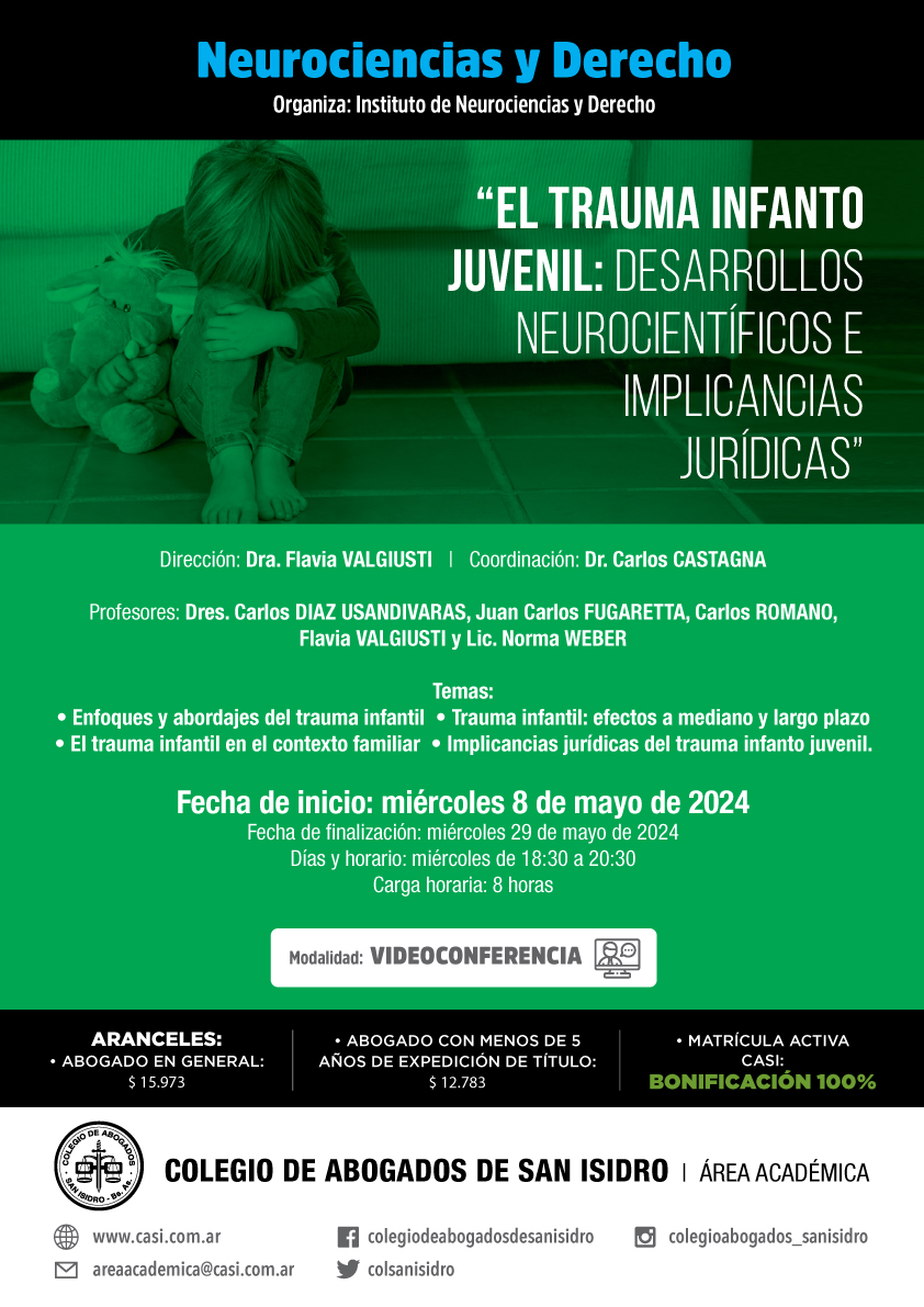 el trauma infanto juvenil