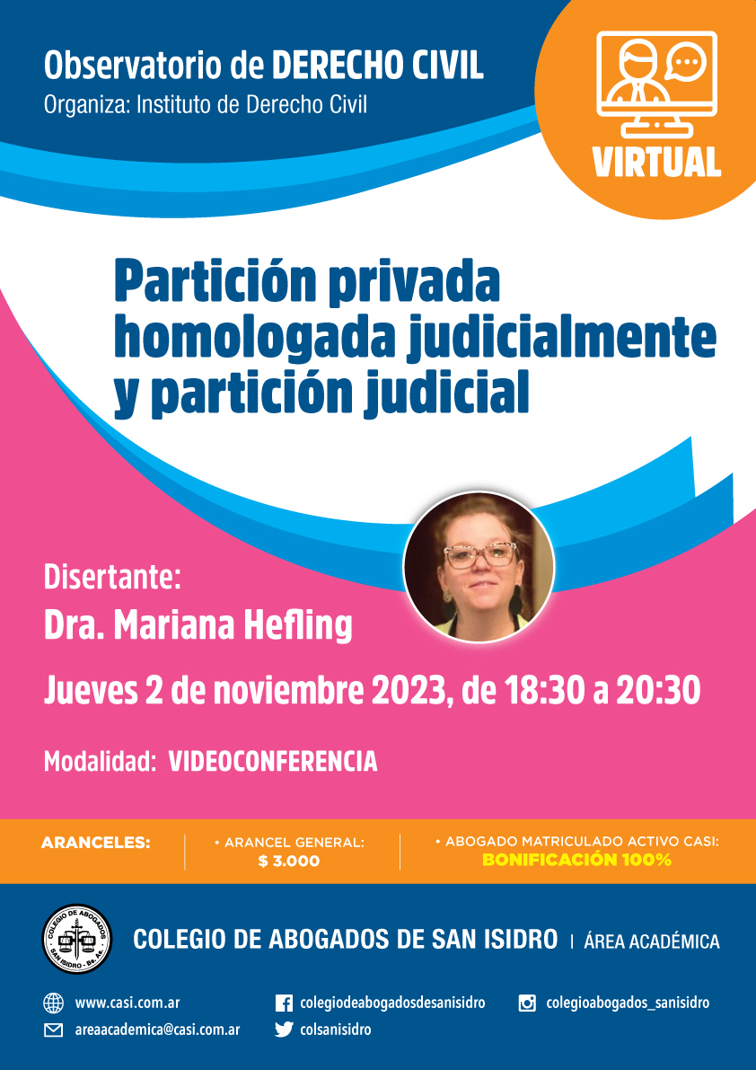 partición privada homologada judicialmente y partición judicial