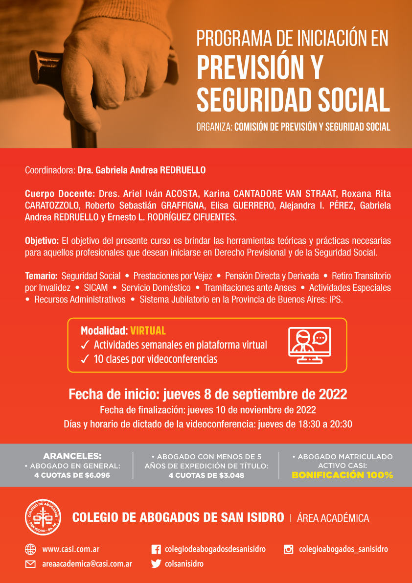 previsión y seguridad social