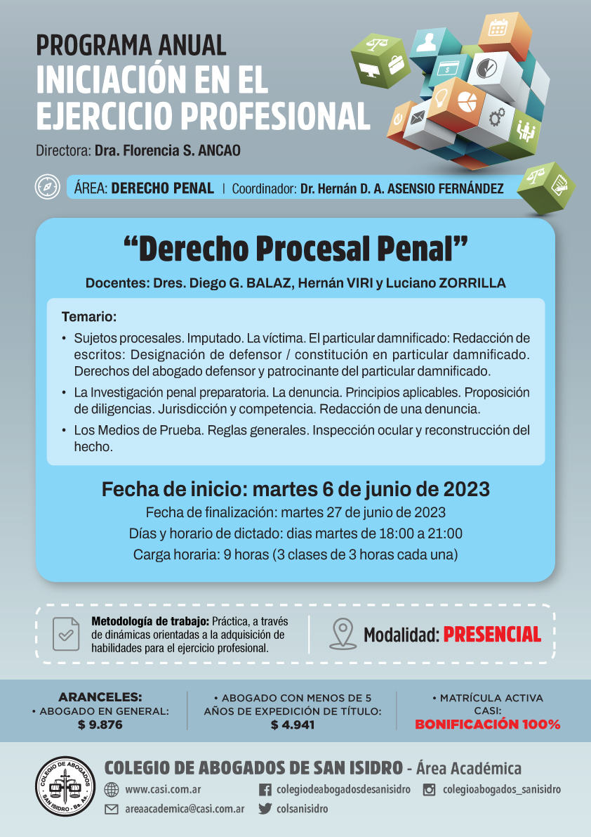 derecho procesal penal