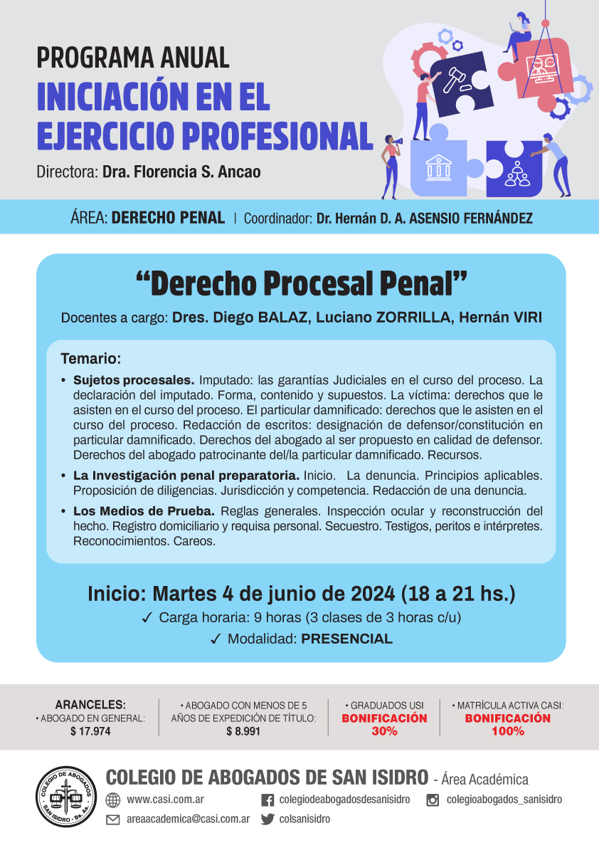 derecho procesal penal