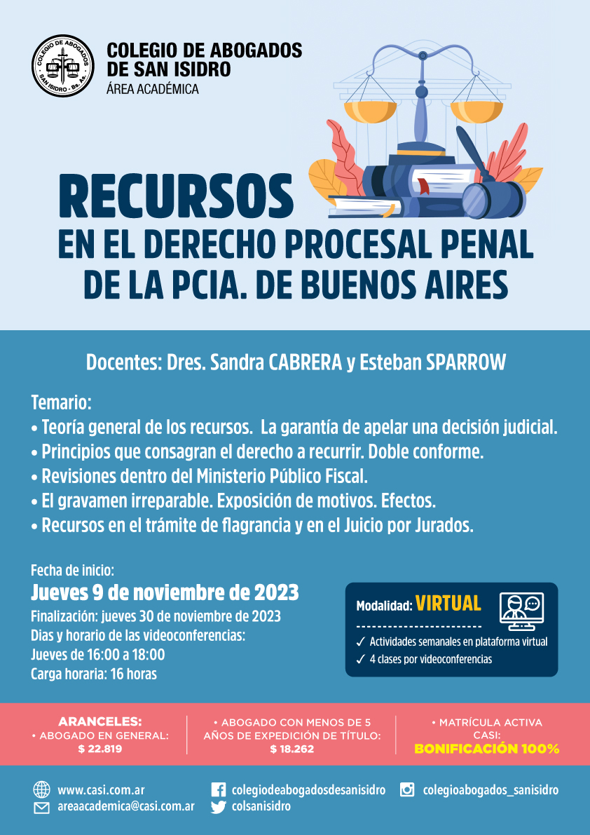 recursos en el derecho procesal penal