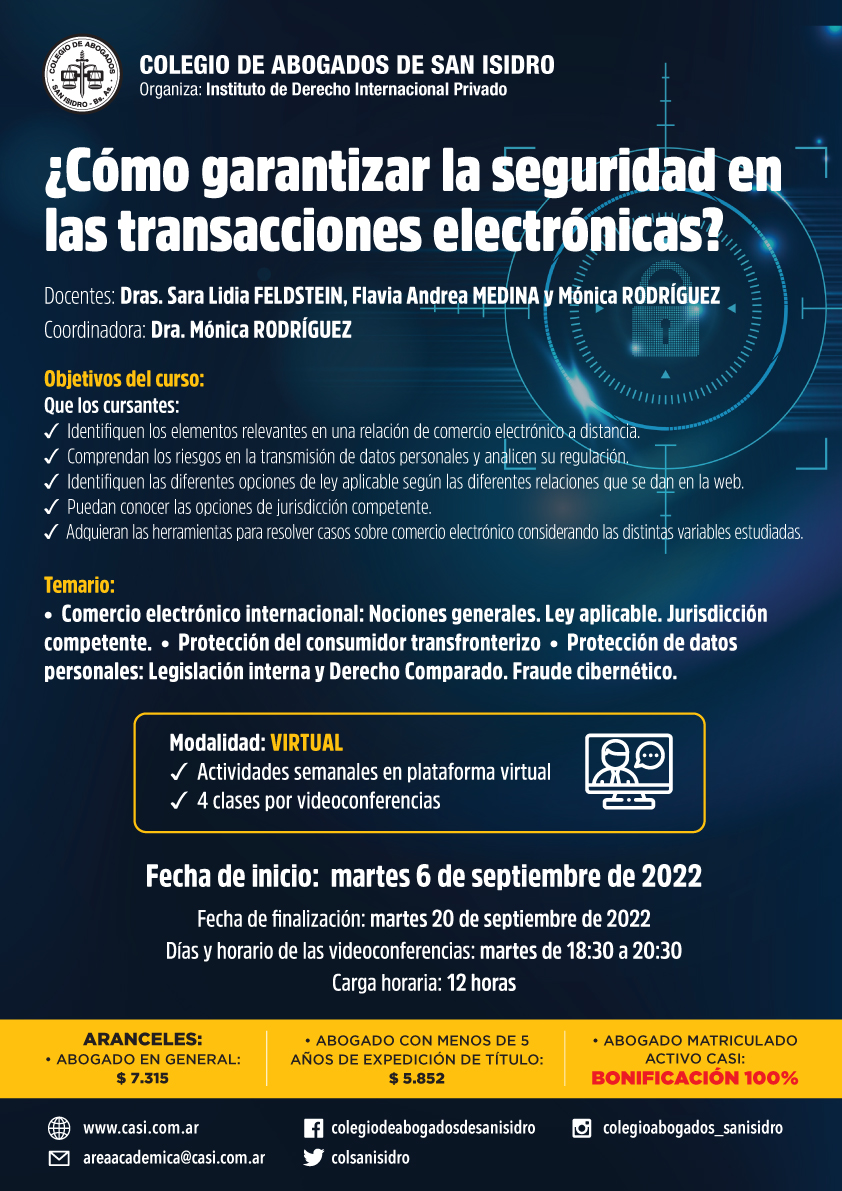 seguridad en las transacciones electrónicas