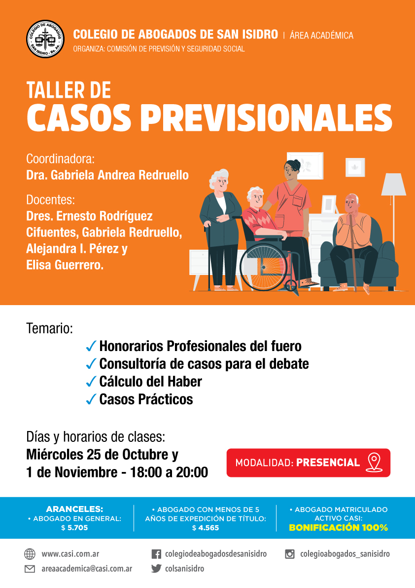 taller de casos previsionales