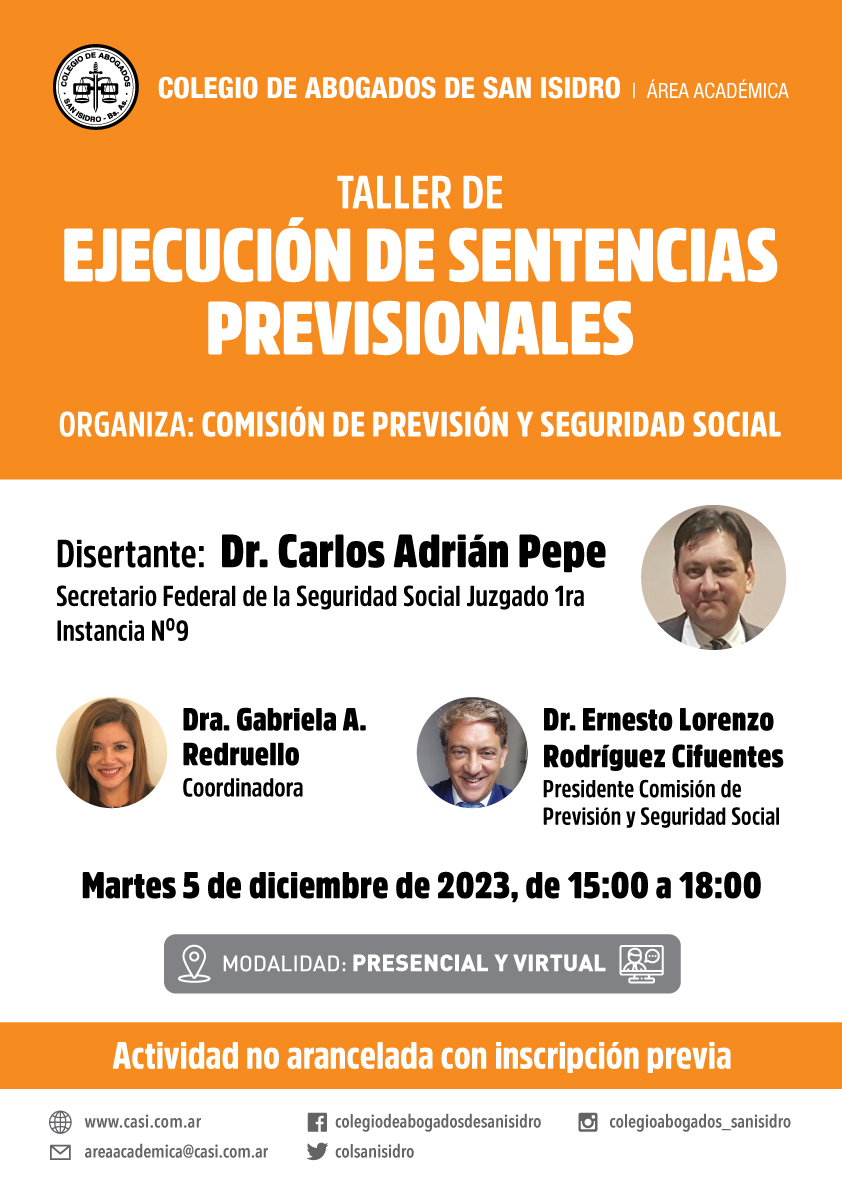 ejecucion de sentencias previsionales