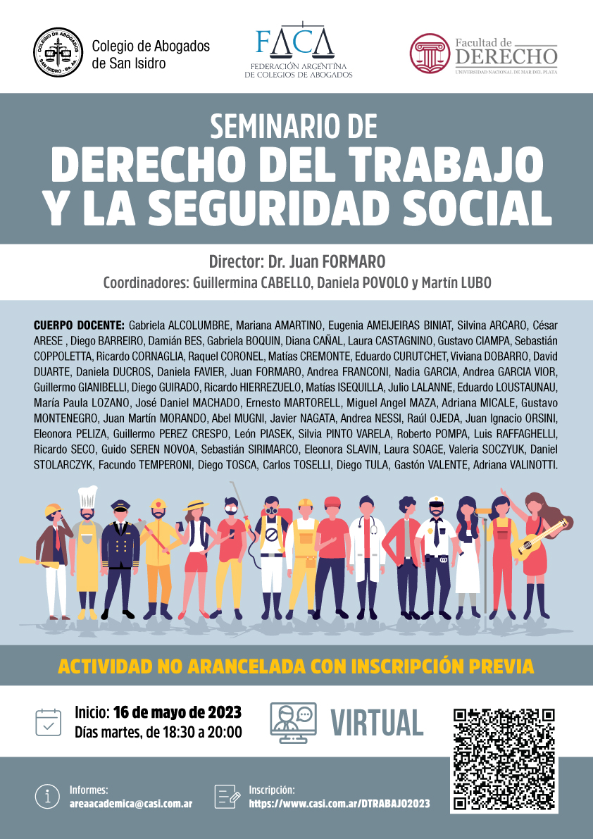 Seminario de Derecho del Trabajo y de la Seguridad Social.