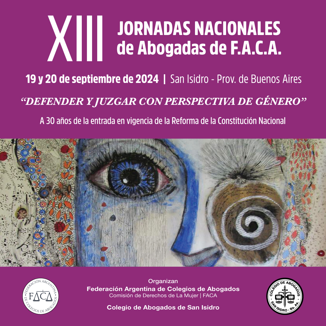 XIII Jornadas nacionales de Abogadas de FACA 