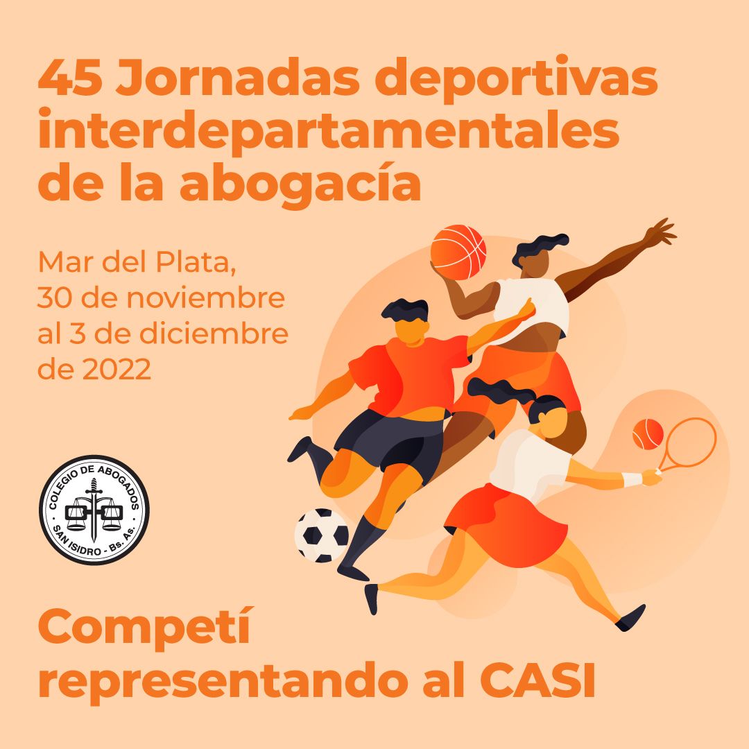 45° Jornadas Deportivas Interdepartamentales Mar del Plata