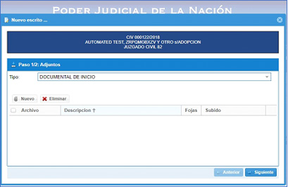 CSJN. Instructivo para el ingreso de escritos en el Sistema de Gestión Judicial3