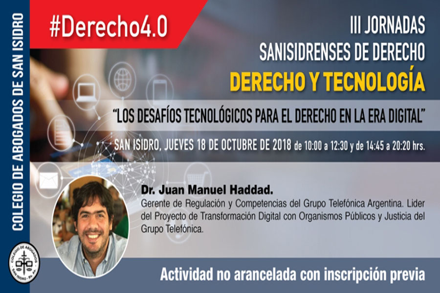 Entendamos el presente y hablemos de futuro. El desafío de las III Jornadas Sanisidrenses de Derecho