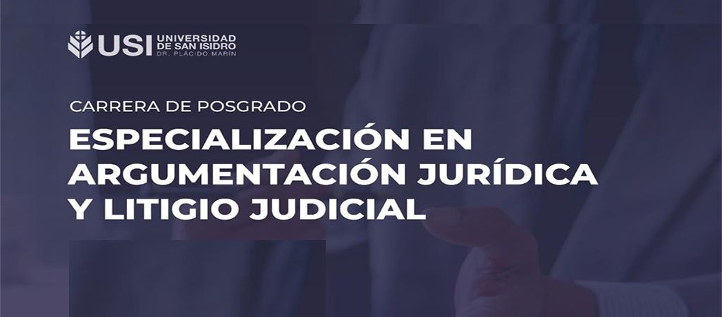 Especialización en  Argumentación Jurídica