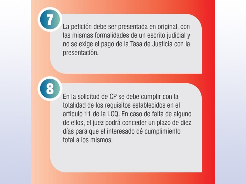 TIPS| Presentarse en concurso preventivo