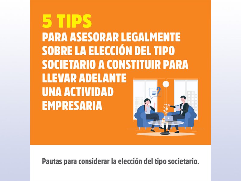 Asesoría legal | Elección del tipo societario