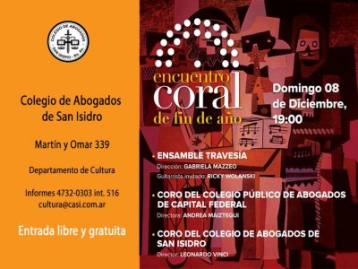 Encuentro Coral de fin de año 2019