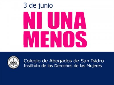 Ni una menos- 3 de junio. Como aquel papel para hacer planos