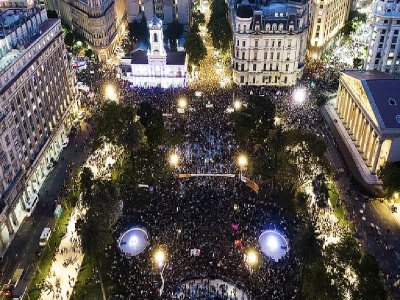 8 de Marzo de 2019, en Bs.As. (Plaza de Mayo)